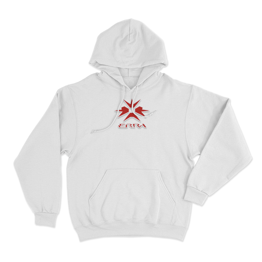 ERRA Band Emblem Hoodie White ERRA Band Emblem Hoodie White