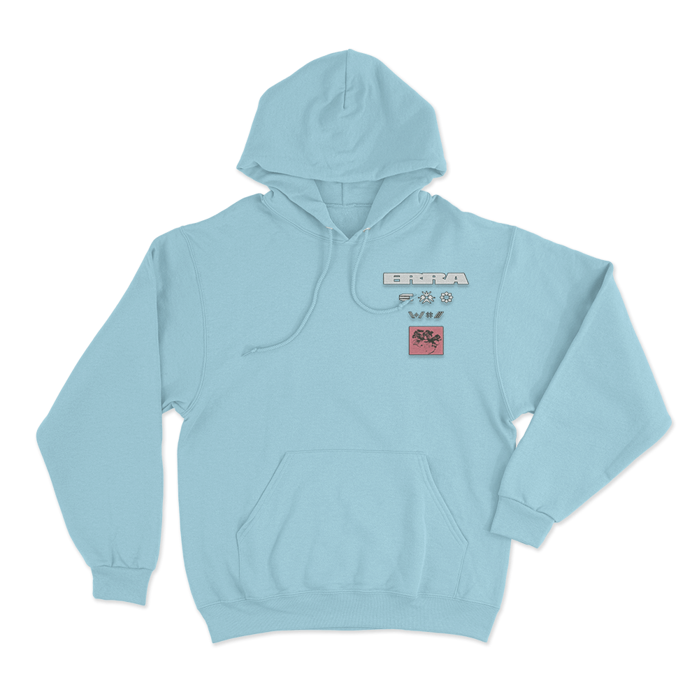 ERRA Band Icon Set Hoodie Sky Blue ERRA Band Icon Set Hoodie Sky Blue