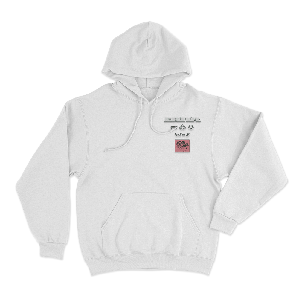 ERRA Band Icon Set Hoodie White ERRA Band Icon Set Hoodie White