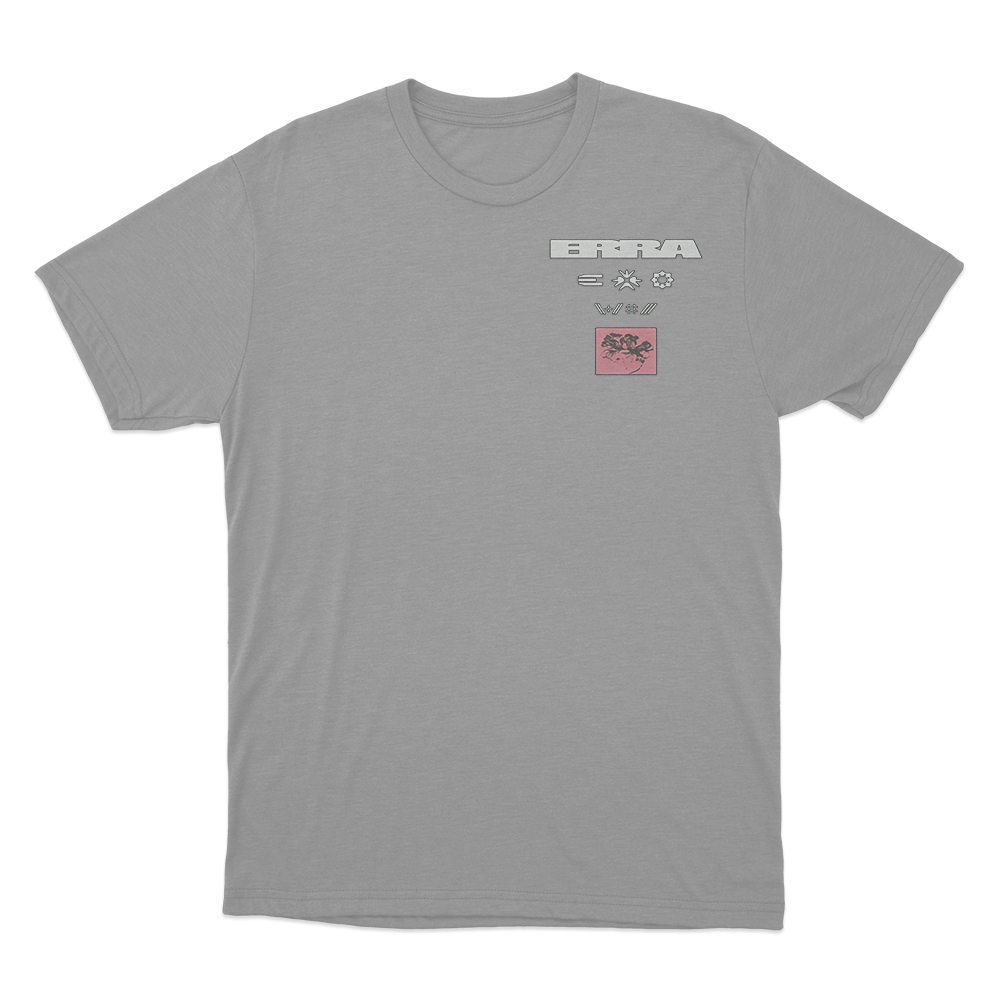 ERRA Band Icon Set T Shirt Grey ERRA Band Icon Set T Shirt Grey