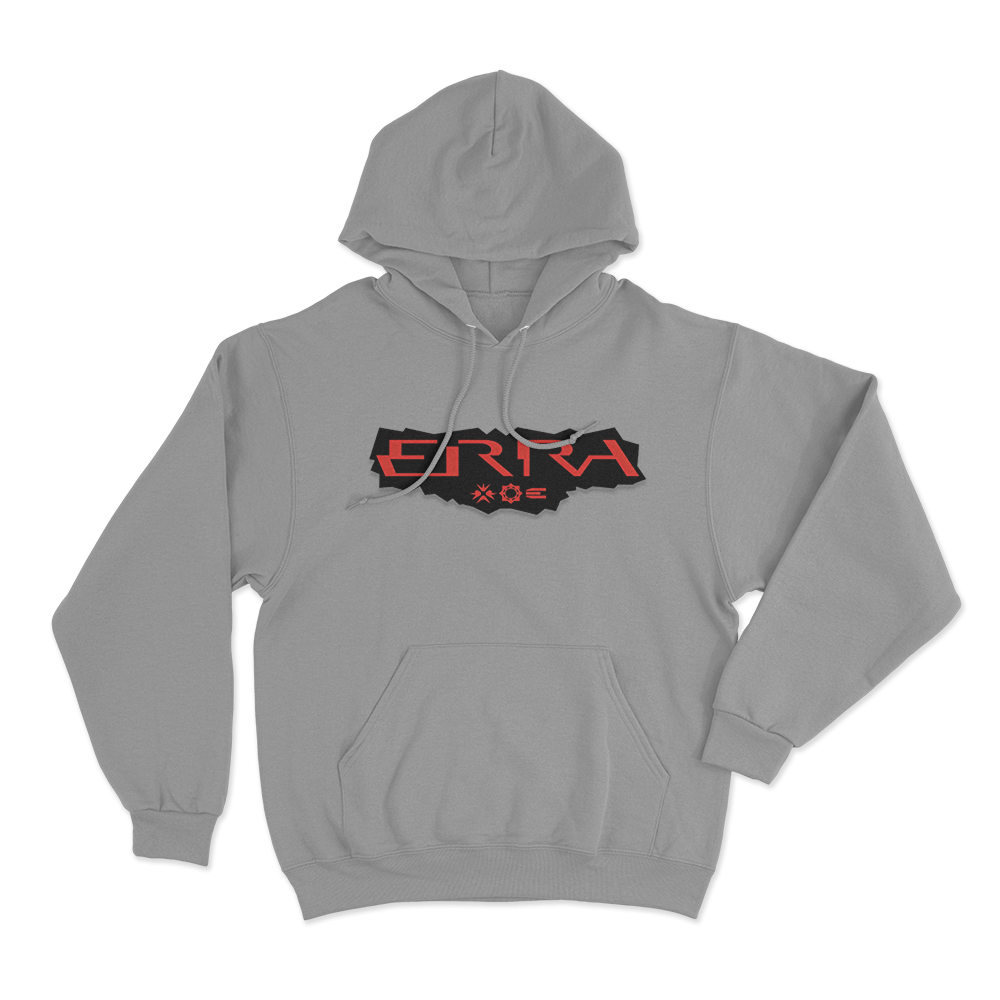 ERRA Band Patch Design Hoodie Grey ERRA Band Patch Design Hoodie Grey