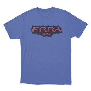 ERRA Band Patch Design T Shirt Blue