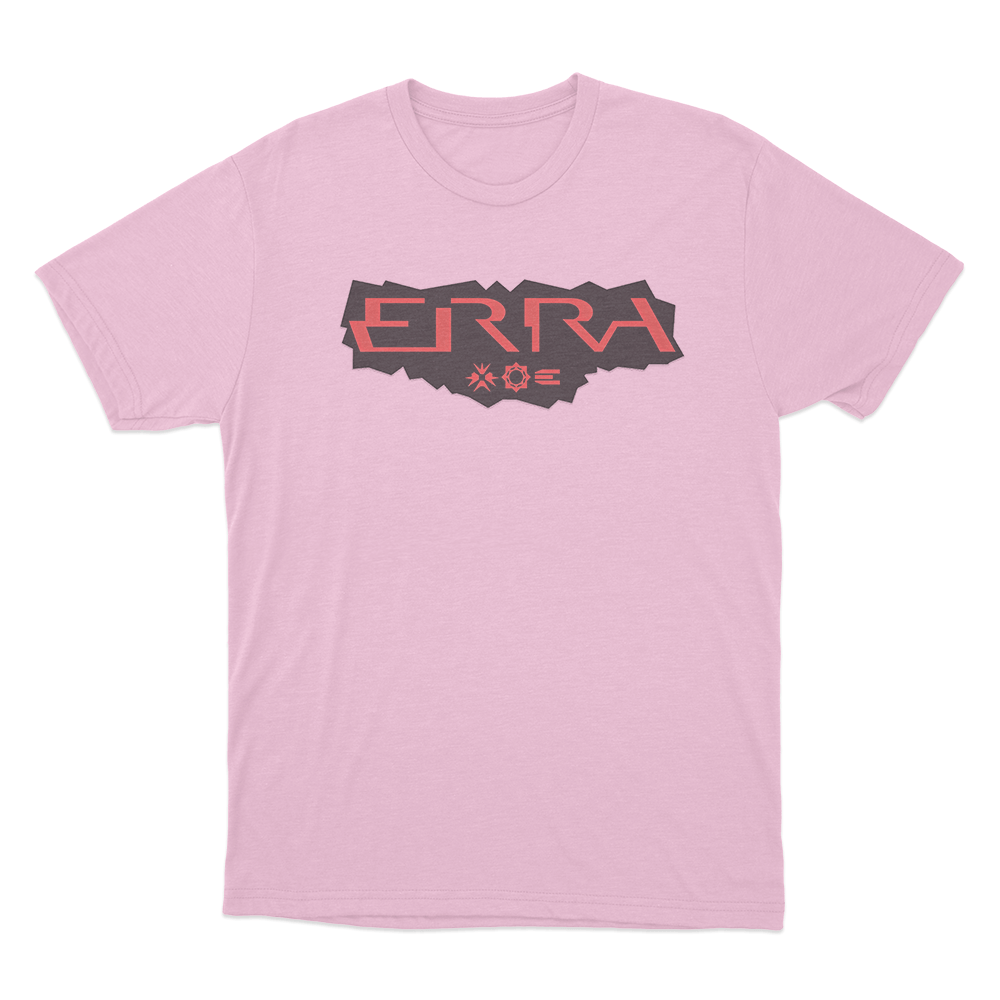 ERRA Band Patch Design T Shirt Pink ERRA Band Patch Design T Shirt Pink