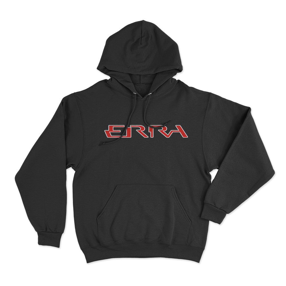 ERRA Band Red Logo Hoodie Black ERRA Band Red Logo Hoodie Black