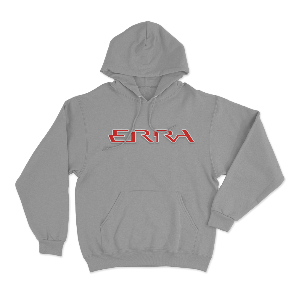 ERRA Band Red Logo Hoodie Grey ERRA Band Red Logo Hoodie Grey