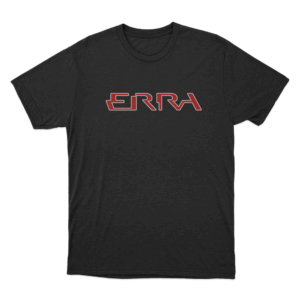 ERRA Band Red Logo T Shirt Black