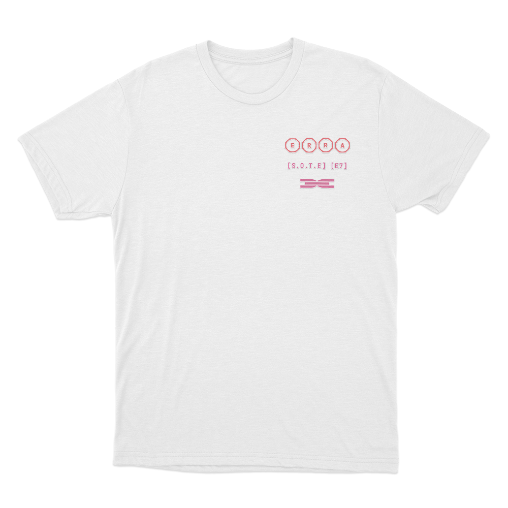 Neon Burst T Shirt White Neon Burst T Shirt White