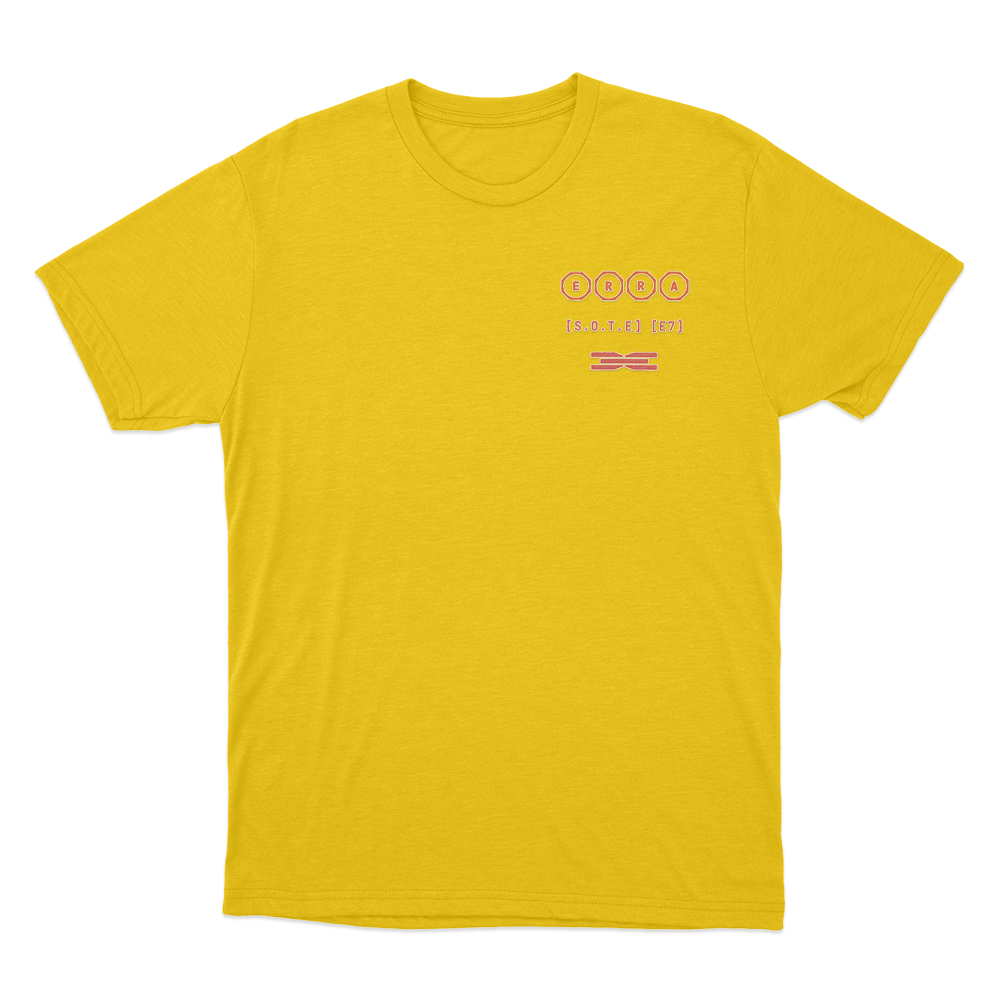 Neon Burst T Shirt Yellow Neon Burst T Shirt Yellow